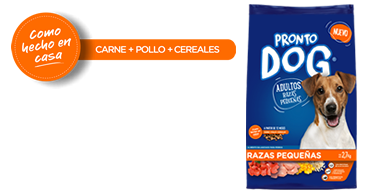 Pronto Dog Adultos Razas Pequeñas